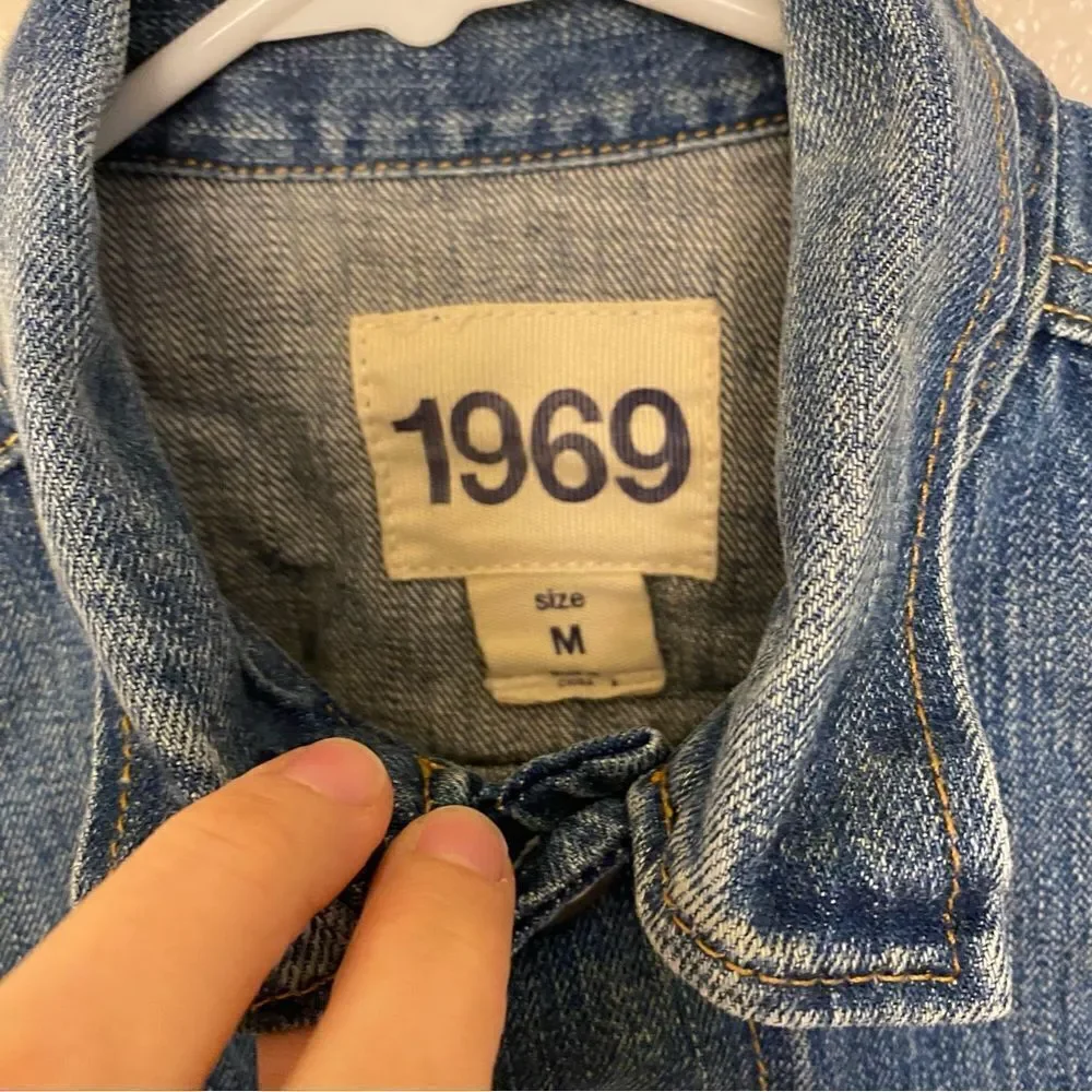 Gap Kids girls Jean Jacket the western jacket cotton Denim M 8-9